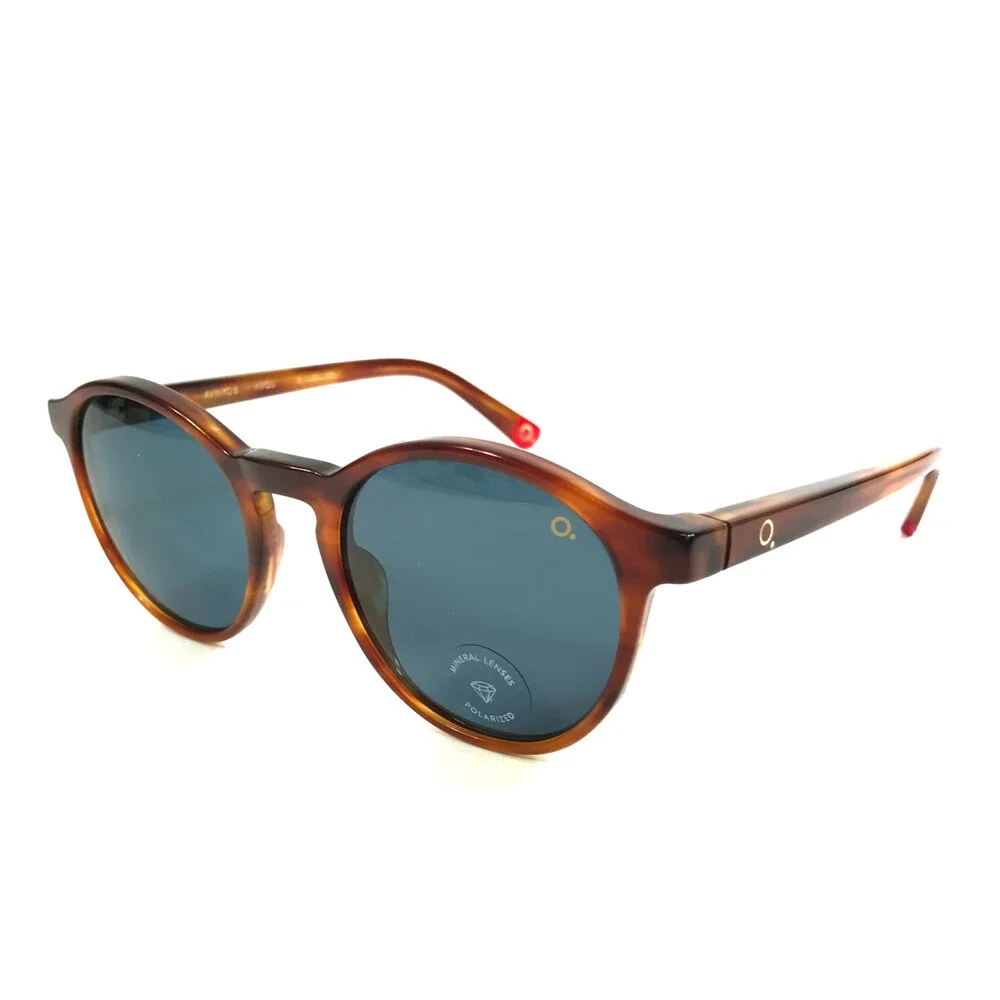Etnia Barcelona Sunglasses AVINYO 3 HVCU Havana Frames w/ Blue Polarized Lenses